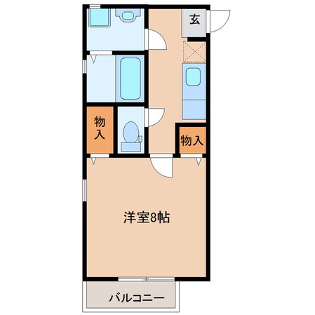 トレゾールⅠの物件間取画像